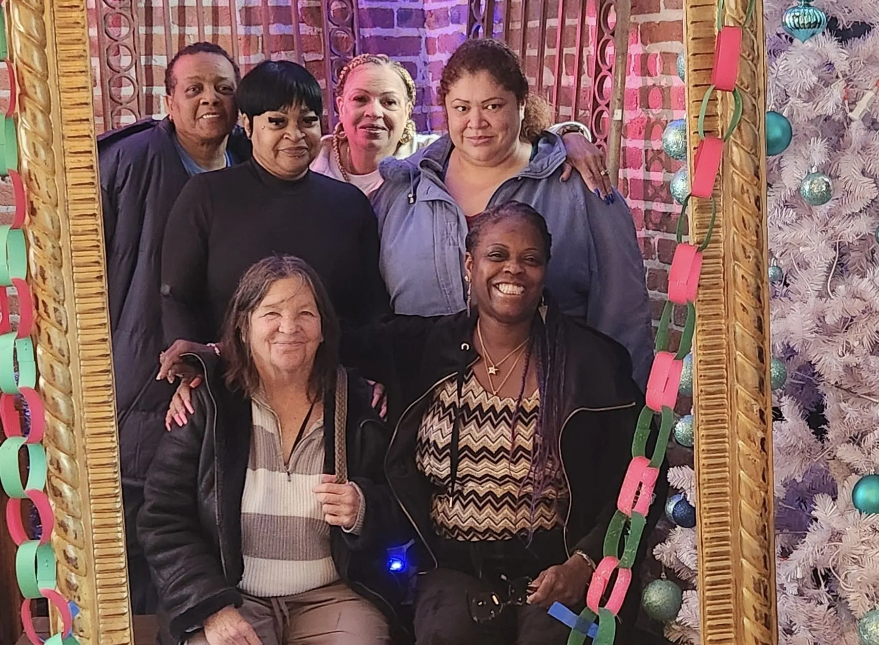 Friends at the 2024 Christmas brunch